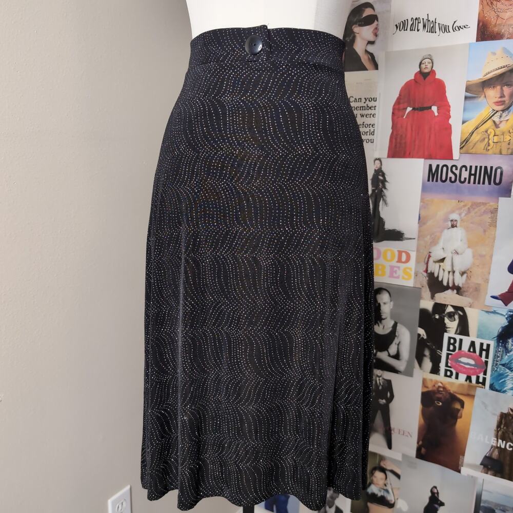 Wavy Dot Whimsy Skirt